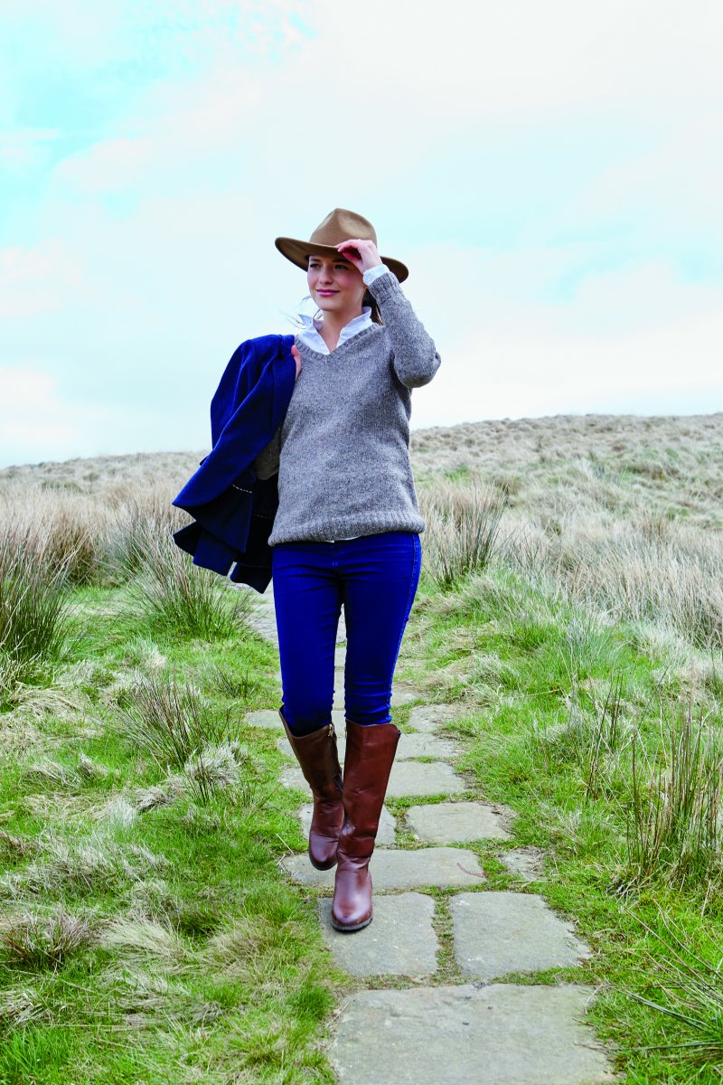 Rowan Valley Tweed Collection Patterns - Dearne - PDF Download - Extra Image