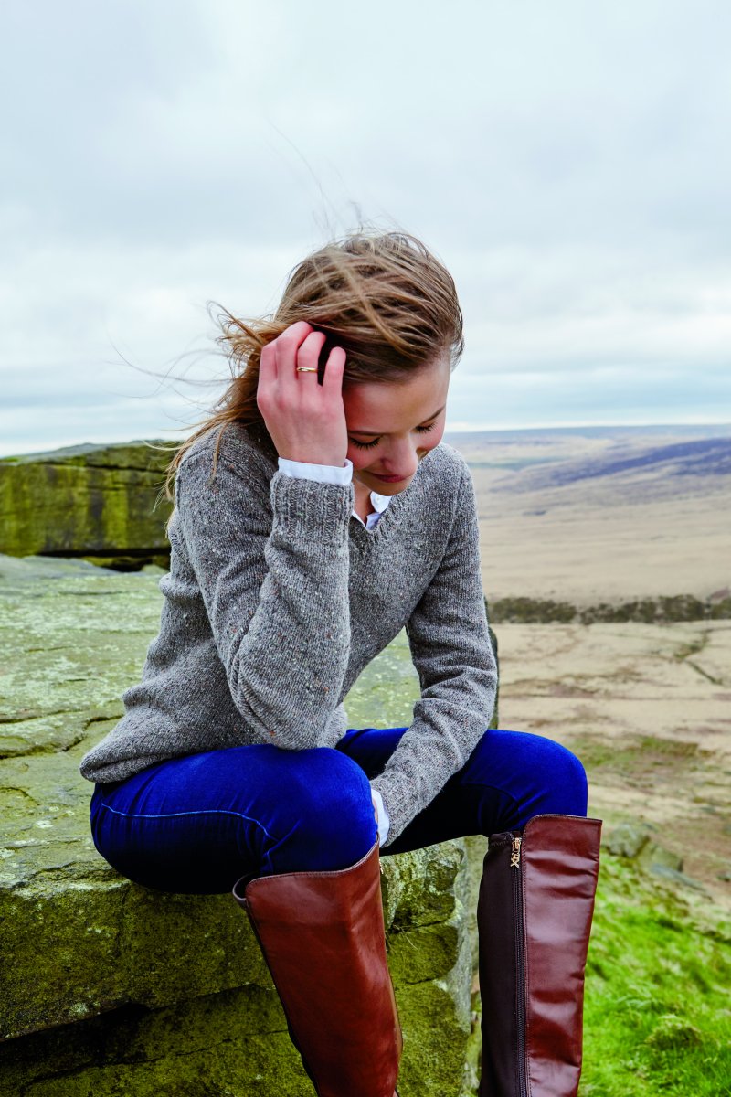 Rowan Valley Tweed Collection Patterns - Dearne - PDF Download - Extra Image