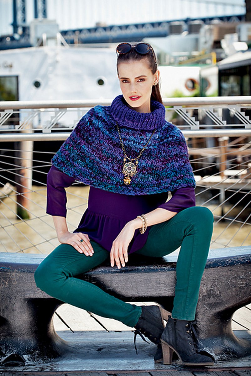 Malabrigo Book Seven: Rasta in Brooklyn Patterns - Columbia Waterfront - PDF Download - Extra Image
