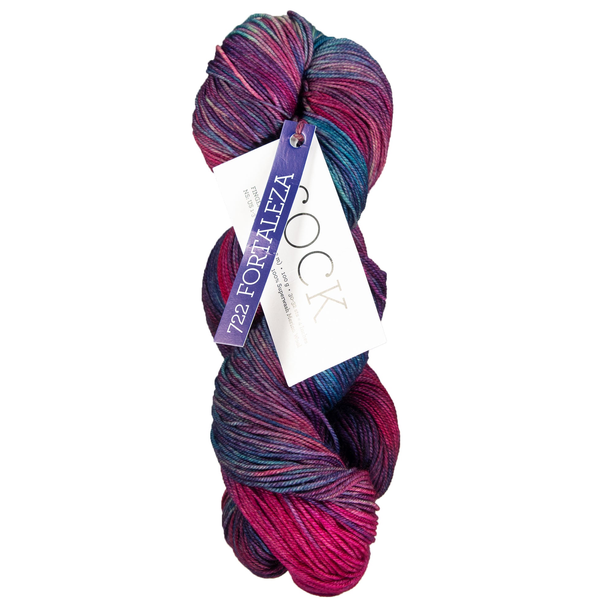 Malabrigo Sock Yarn - 722 Fortaleza - Zoom Image