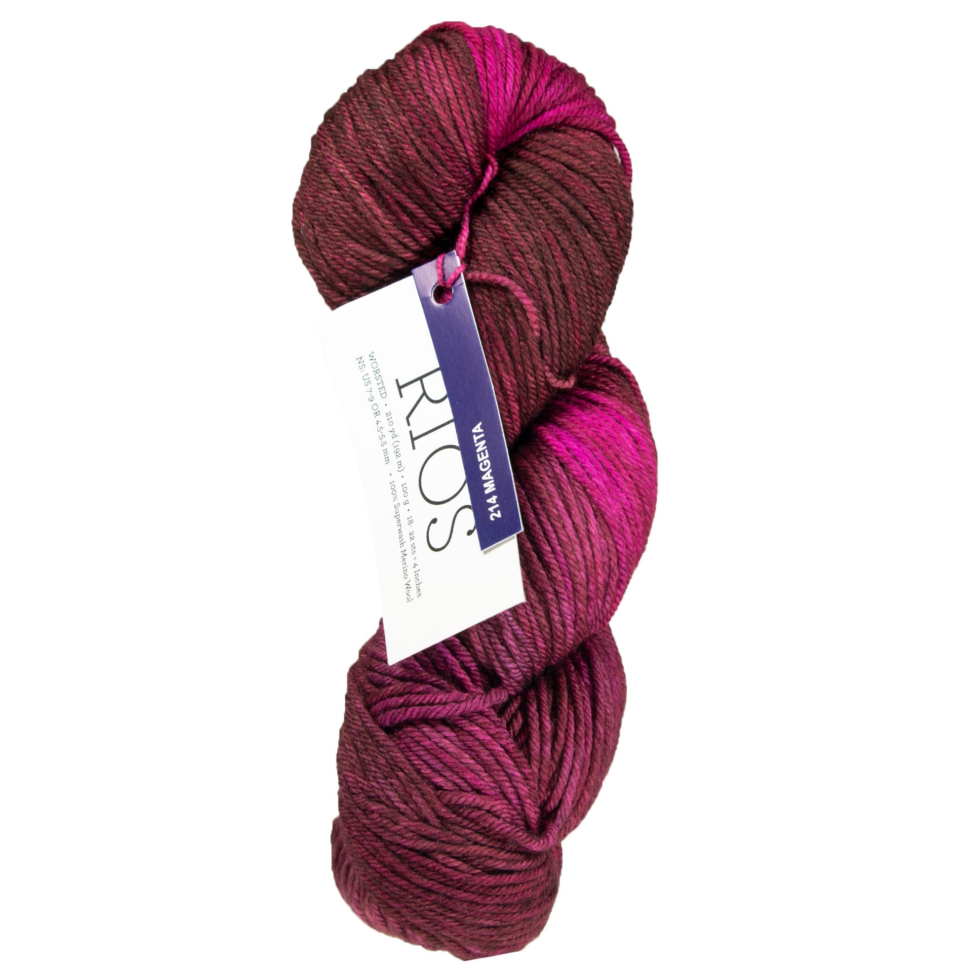 Malabrigo Rios Yarn - 214 Magenta - Zoom Image
