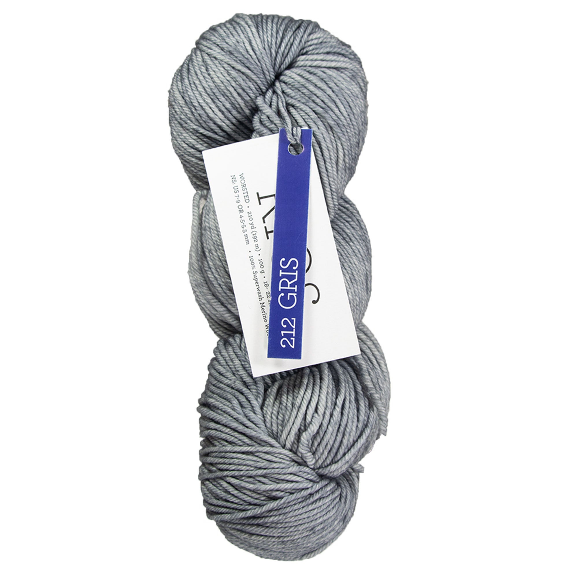 Malabrigo Rios Yarn - 212 Gris - Zoom Image