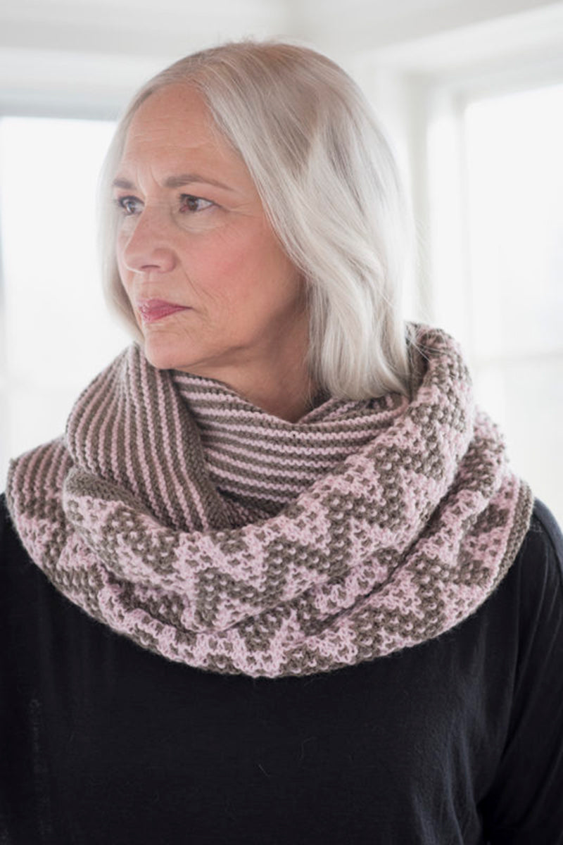 Berroco Portfolio Vol. 6 Patterns - Napatree Cowl - PDF Download - Extra Image
