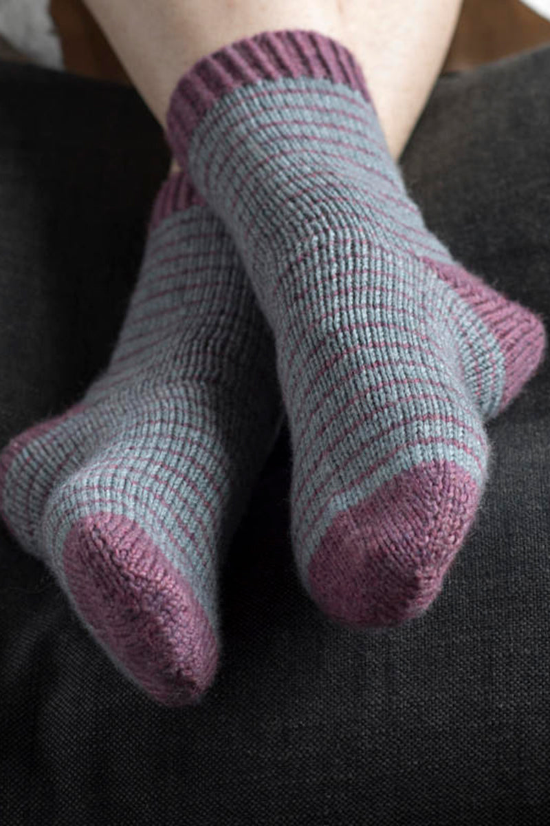 Berroco Portfolio Vol. 6 Patterns - Lindgren Socks - PDF Download - Extra Image
