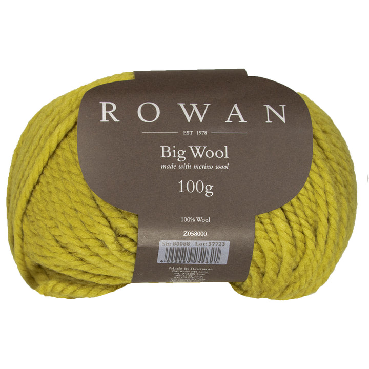 Rowan Big Wool Yarn - 88 Golden Olive - Zoom Image