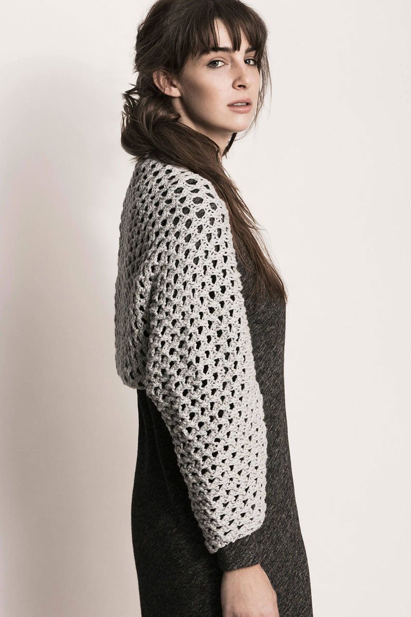 Blue Sky Fibers The Classic Series Patterns - Royalton Bolero - PDF Download - Extra Image

