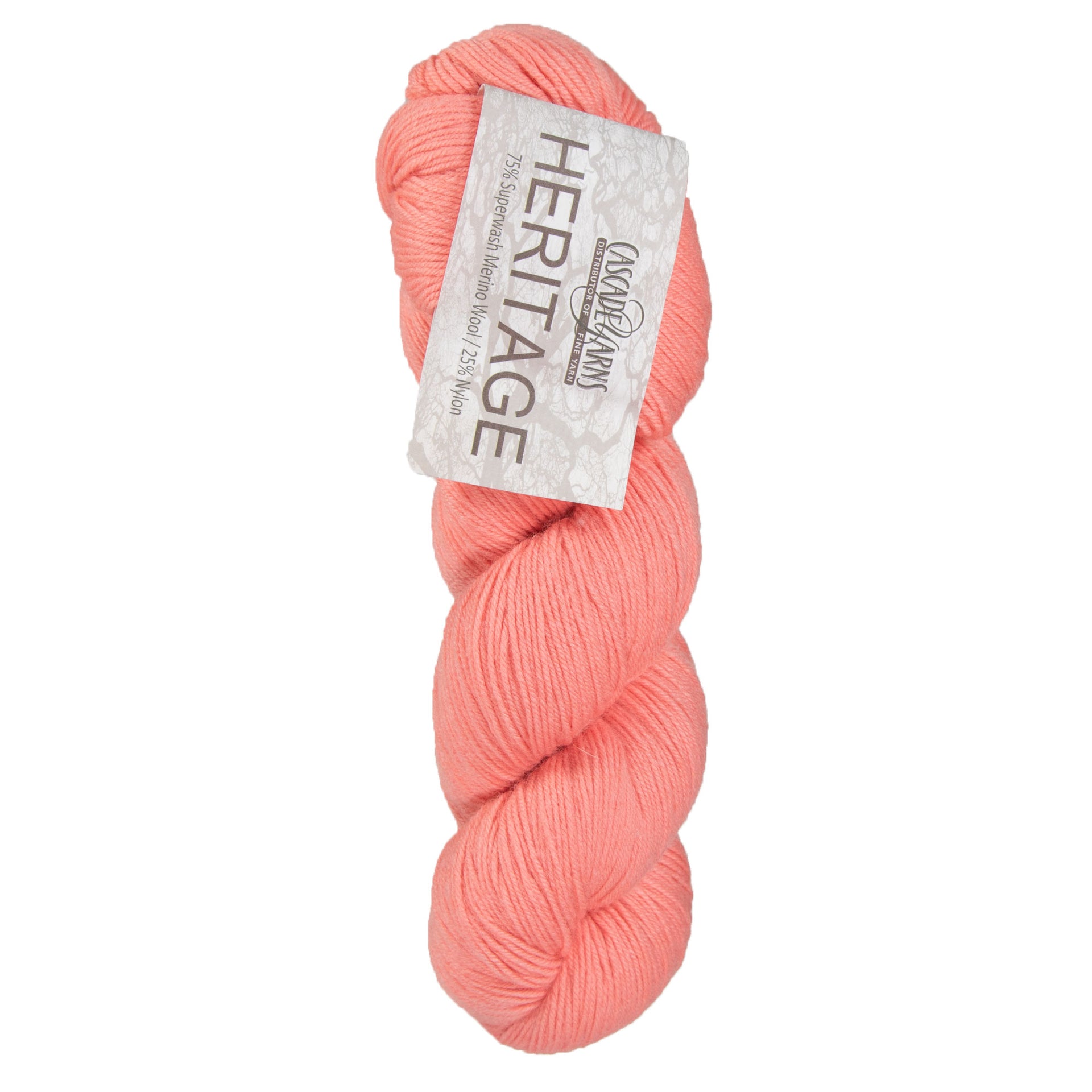 Cascade Yarns Heritage Yarn - 5737 Dusky Coral - Zoom Image
