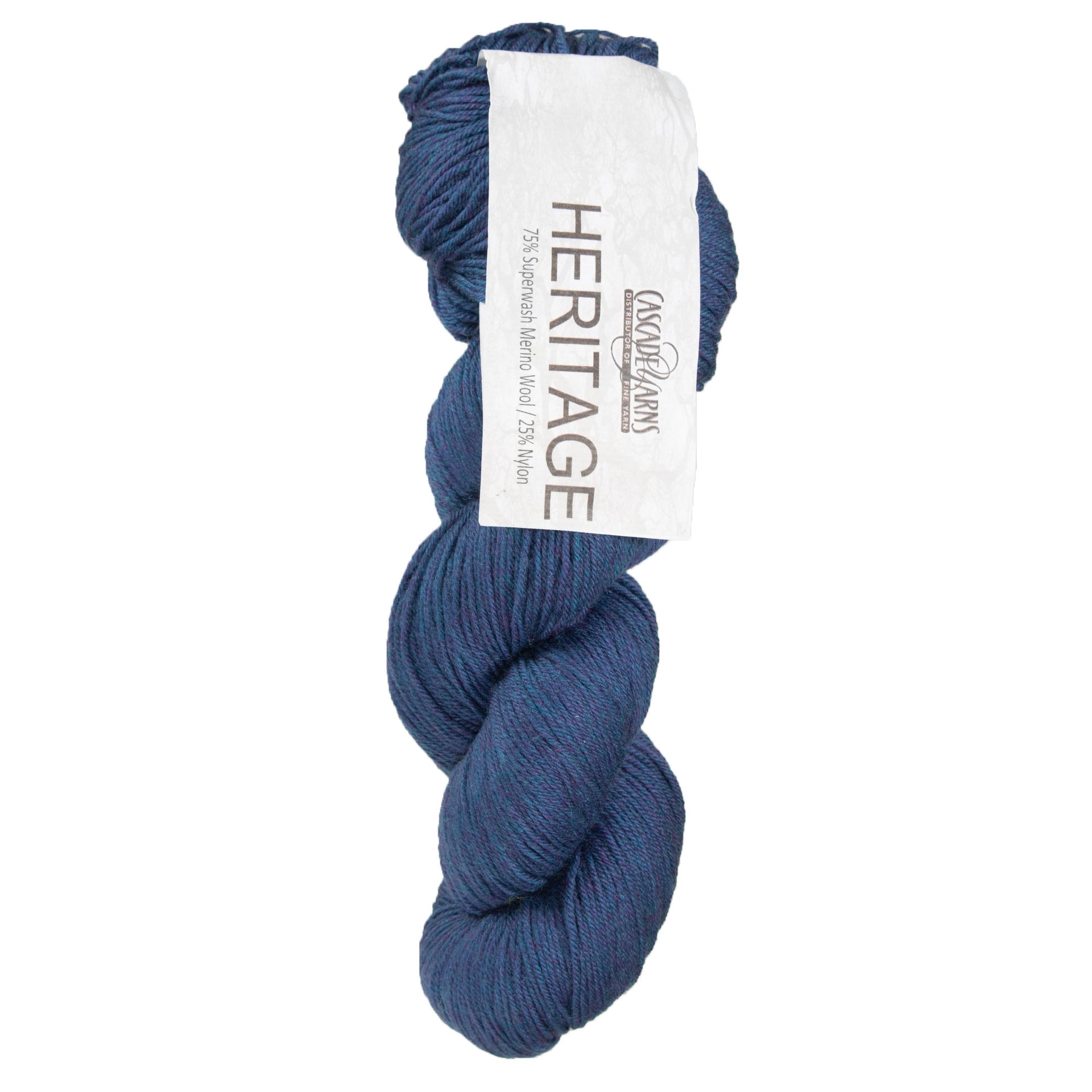 Cascade Yarns Heritage Yarn - 5744 Lapis Heather - Zoom Image
