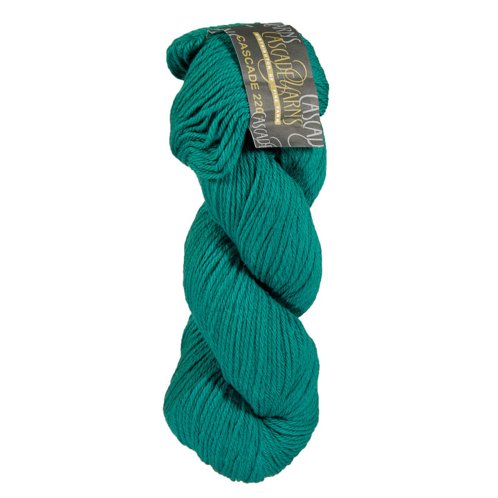 Cascade 220 Yarn - 9687 Deep Blue Glass - Zoom Image