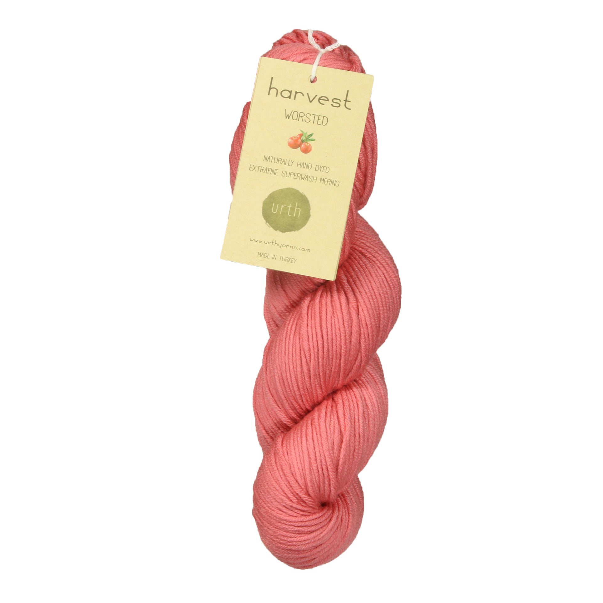 Urth Yarns Harvest Worsted Yarn - Cranberry - Zoom Image
