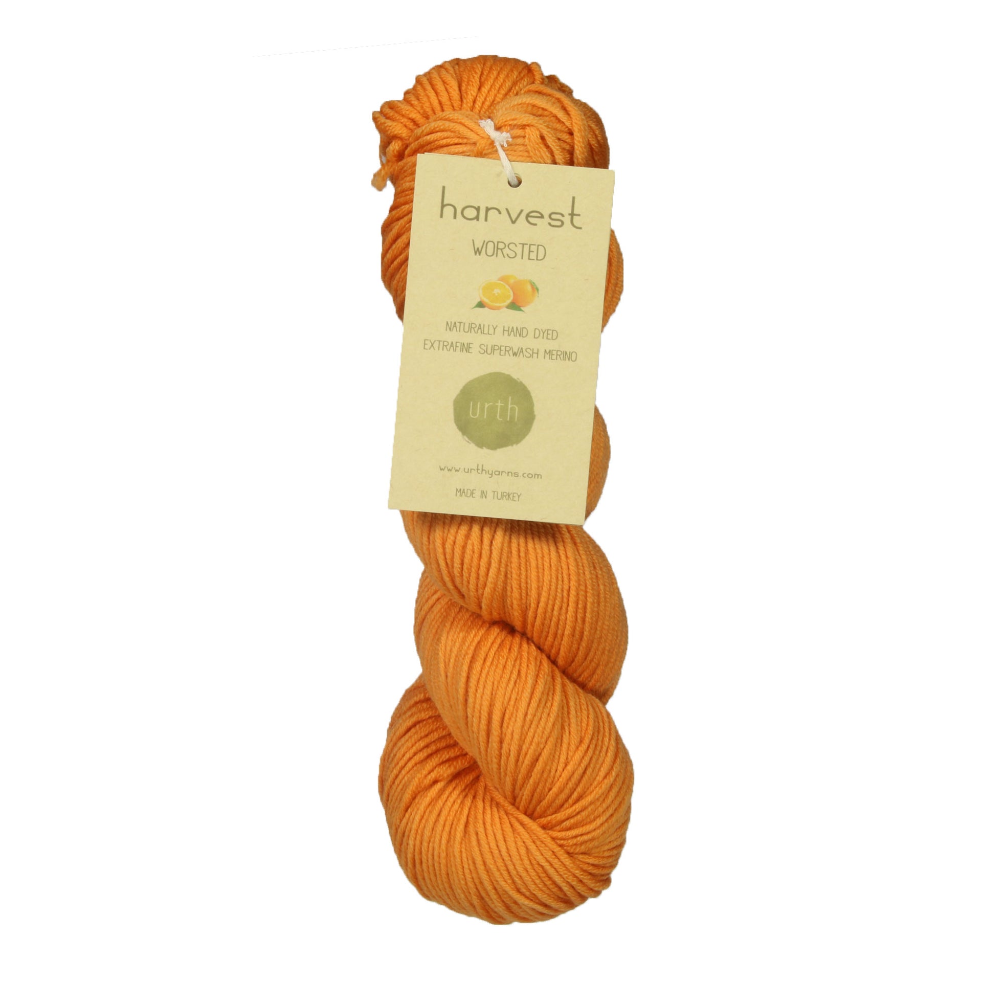 Urth Yarns Harvest Worsted Yarn - Orange - Zoom Image
