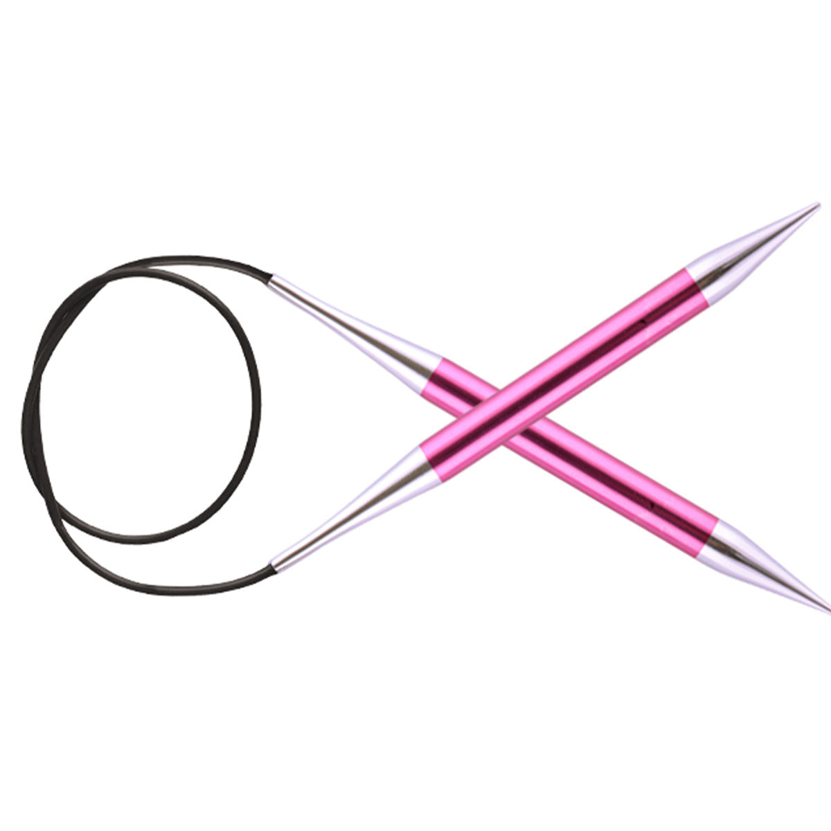 KnitPro Zing Fixed Circular Needles - US 15 (10.0mm) - 32" Ruby - Extra Image
