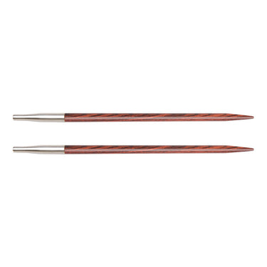 KnitPro Dreamz Special Interchangeable Needle Tips (for 16 cables) Needles - US 17 (12.00mm) Burgundy Rose - Zoom Image