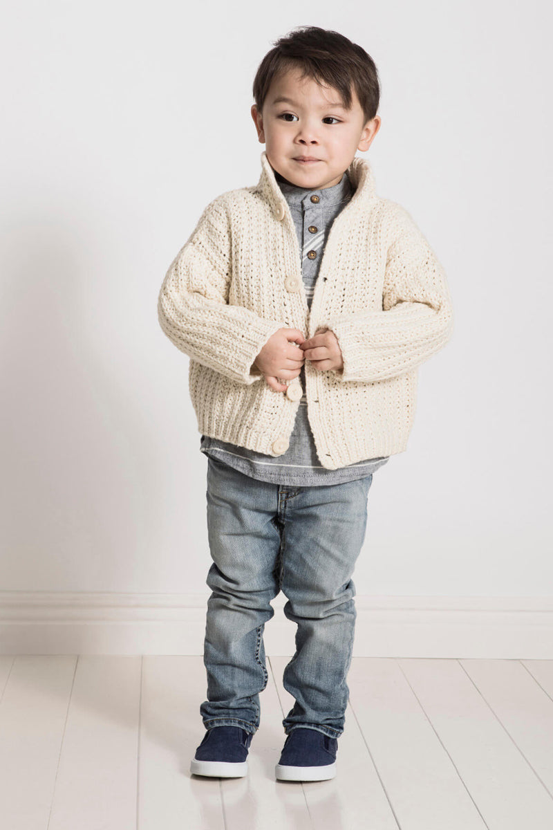 Spud & Chloe Tiny Tots Collection Patterns - Cookies & Cream Cardi - PDF Download - Extra Image
