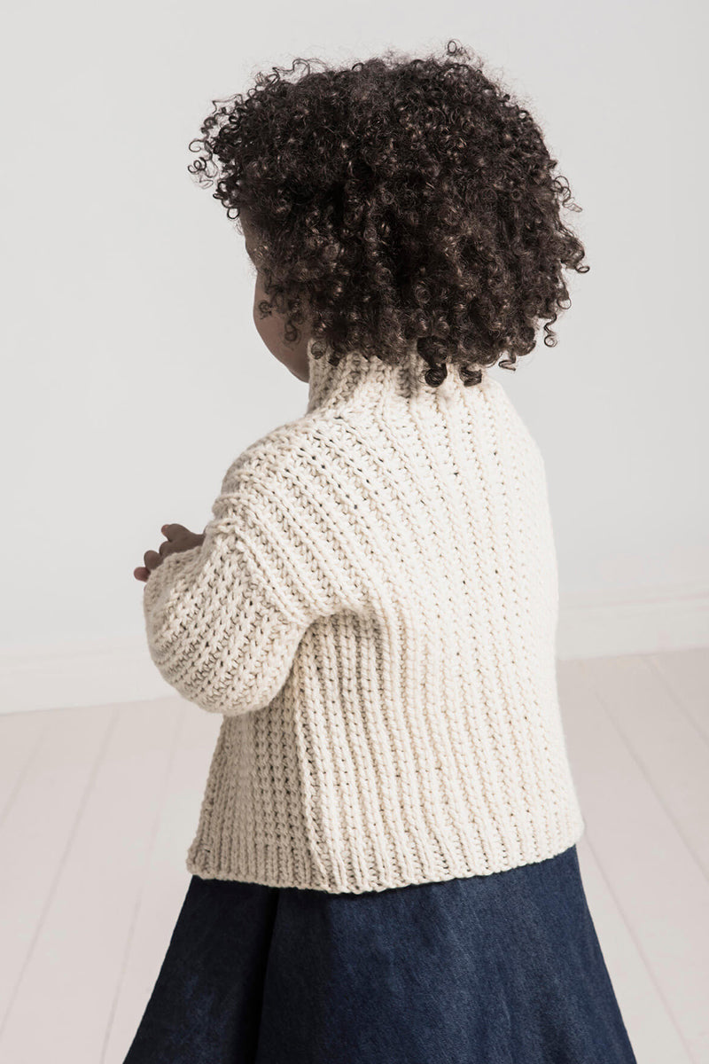 Spud & Chloe Tiny Tots Collection Patterns - Cookies & Cream Cardi - PDF Download - Extra Image
