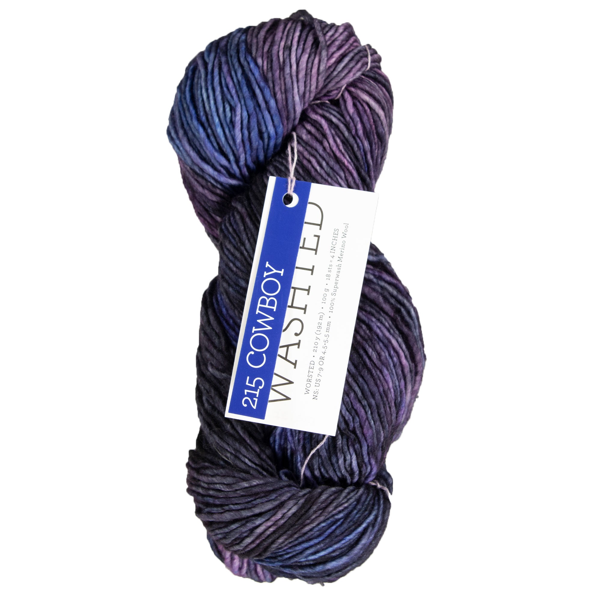 Malabrigo Washted Yarn - 215 Cowboy - Zoom Image