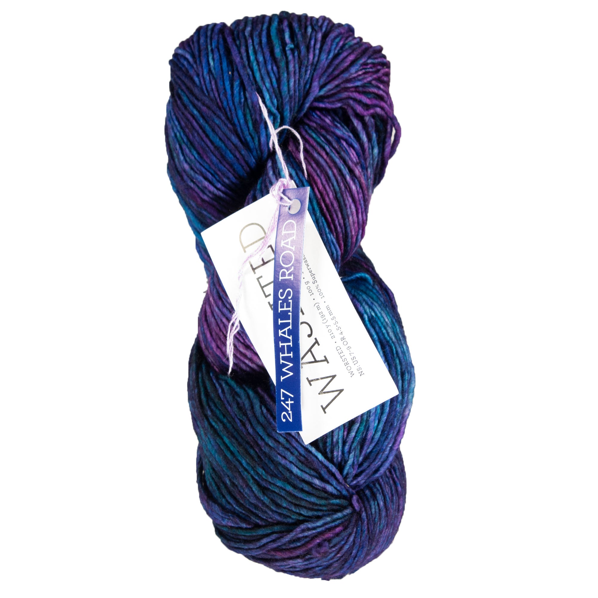 Malabrigo Washted Yarn - 247 Whales Road - Zoom Image