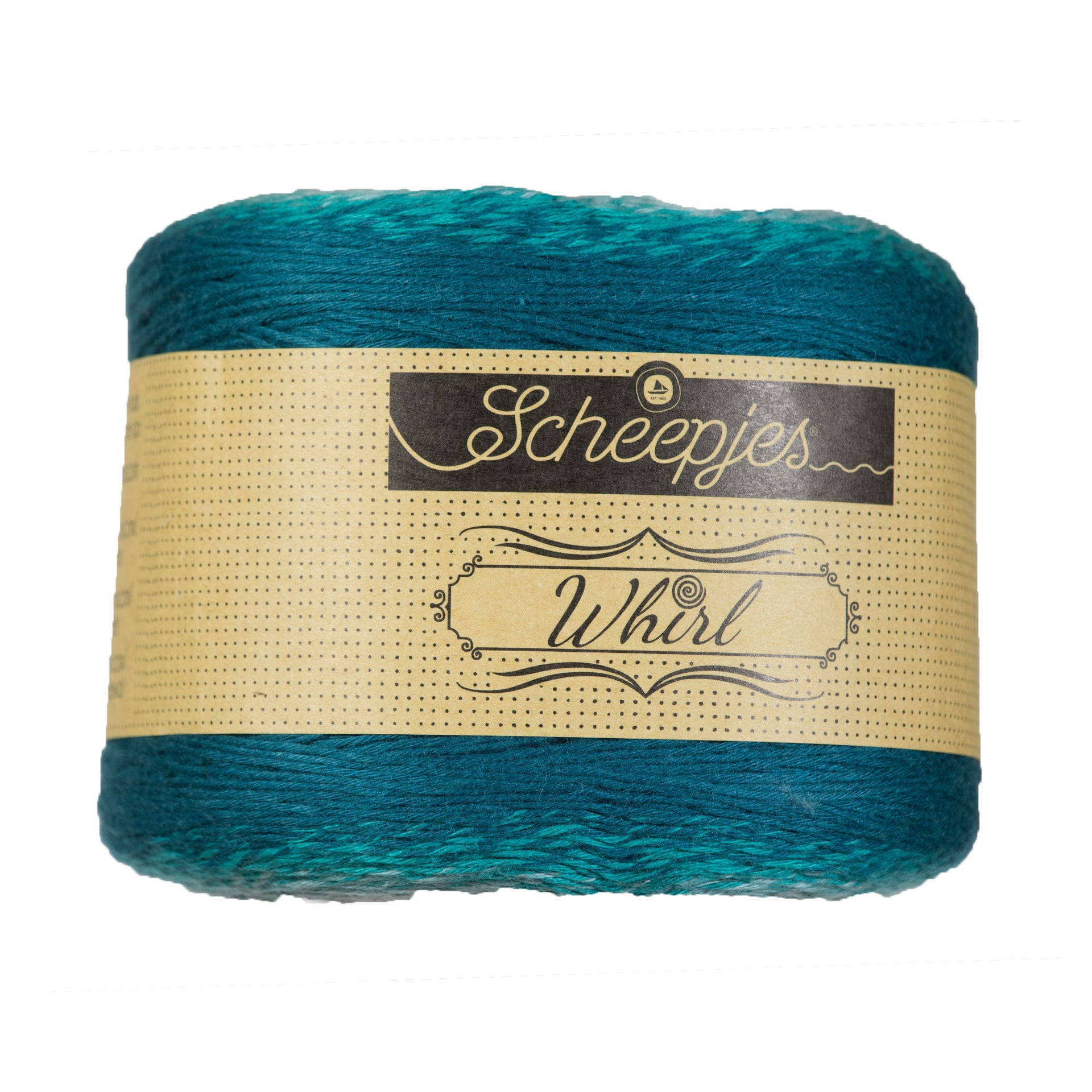 Scheepjes Whirl Yarn - 754 Green Tea Tipple - Zoom Image
