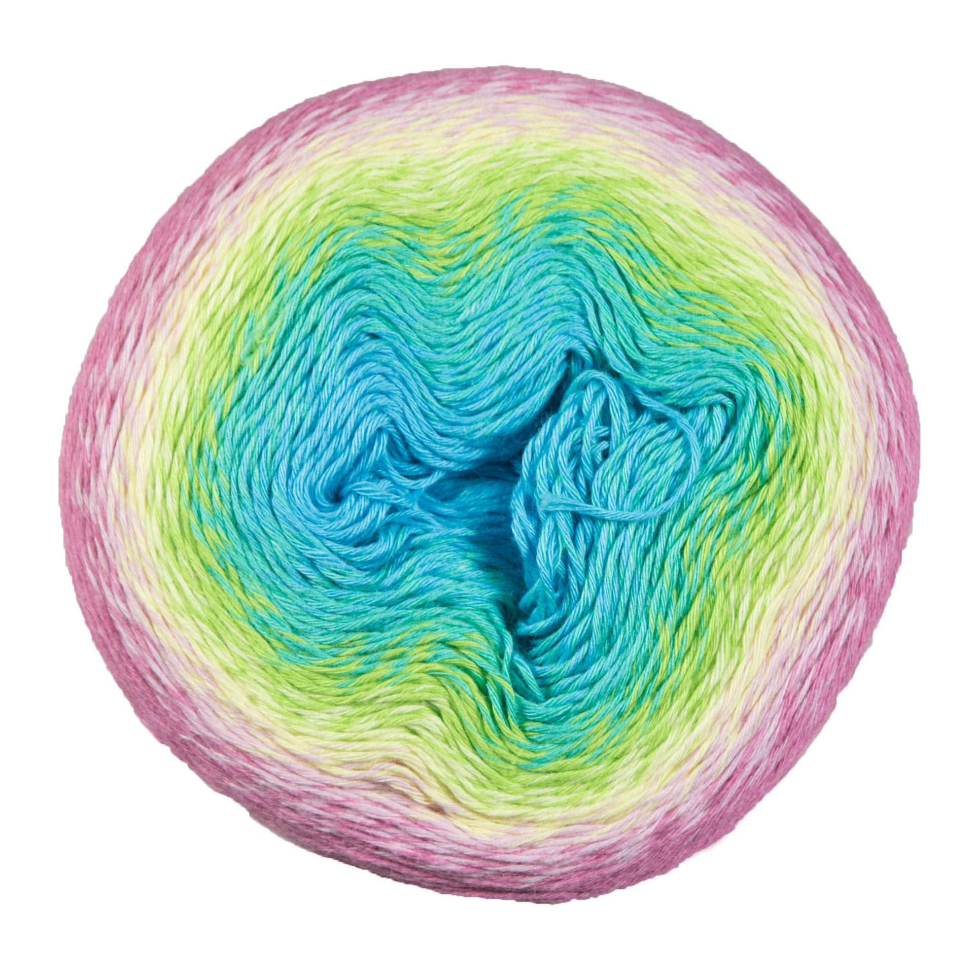 Scheepjes Whirl Yarn - 768 Sherbet Rainbow - Zoom Image
