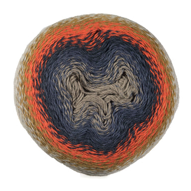 Scheepjes Whirl Yarn - 771 Jumpin' Jaffa Pop - Zoom Image