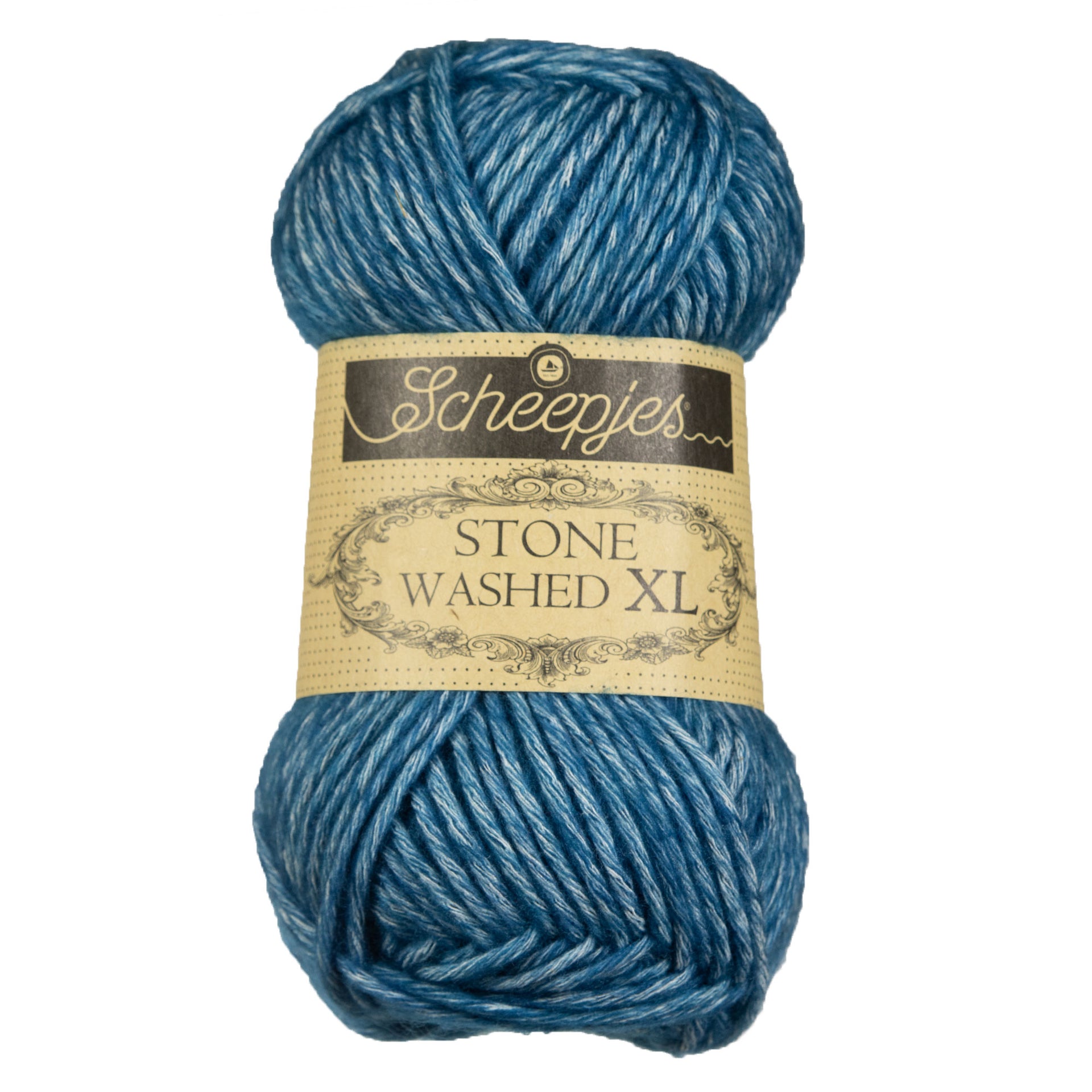 Scheepjes Stone Washed XL Yarn - 845 Blue Apatite - Zoom Image
