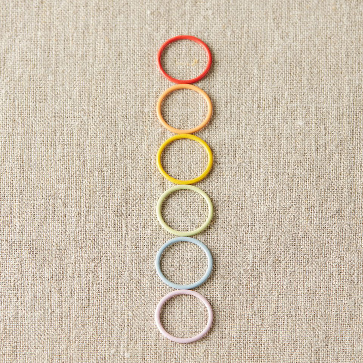 Cocoknits Maker's Keep Accessories - Colorful Ring Stitch Markers -  Jumbo - Extra Image
