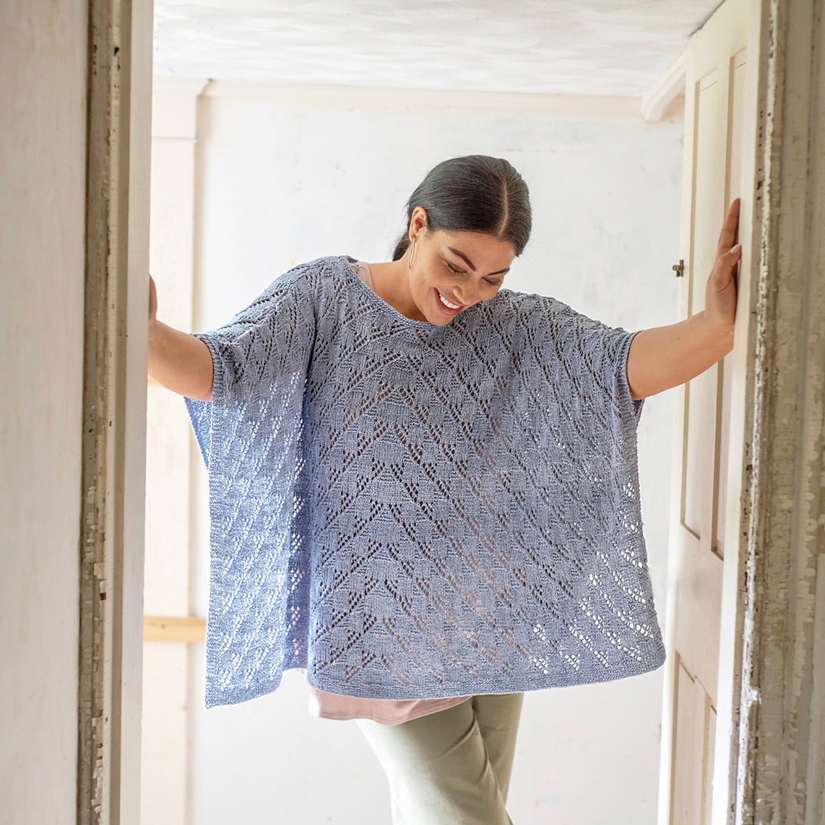 Berroco Linen Stonewash (Indio) - Booklet 405 Patterns - Arade - PDF Download - Extra Image
