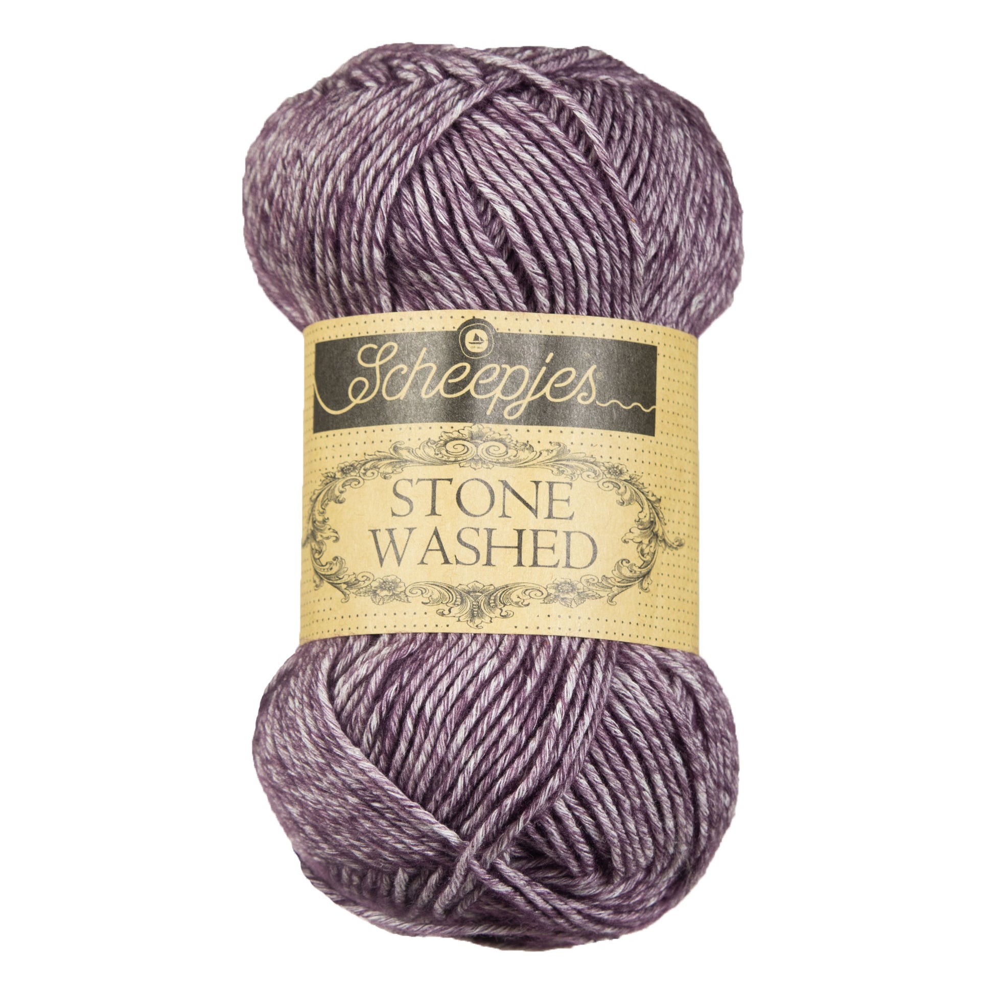 Scheepjes Stone Washed Yarn - 830 Lepidolite - Zoom Image
