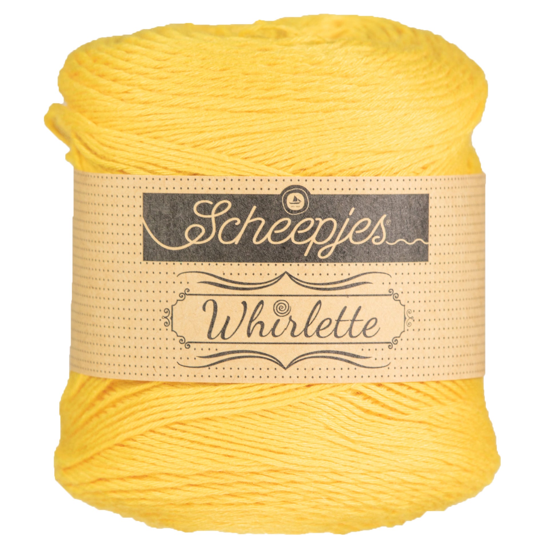 Scheepjes Whirlette Yarn - 858 Banana - Zoom Image
