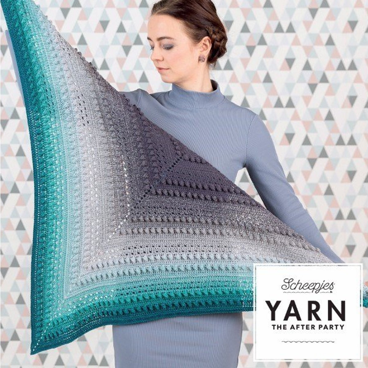 Scheepjes YARN The After Party Patterns - 09 - Stormy Day Shawl - Extra Image
