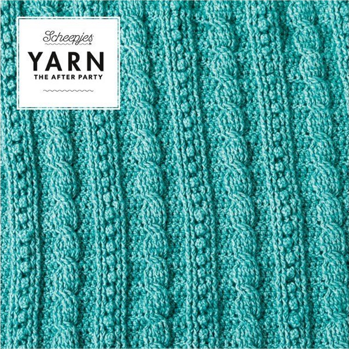 Scheepjes YARN The After Party Patterns - 24 - Popcorn & Cables Blanket - Extra Image
