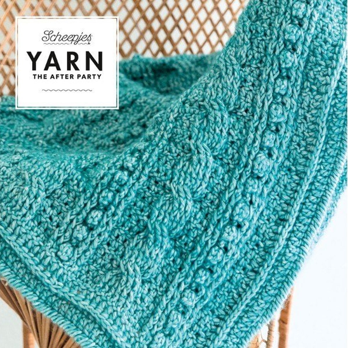 Scheepjes YARN The After Party Patterns - 24 - Popcorn & Cables Blanket - Extra Image
