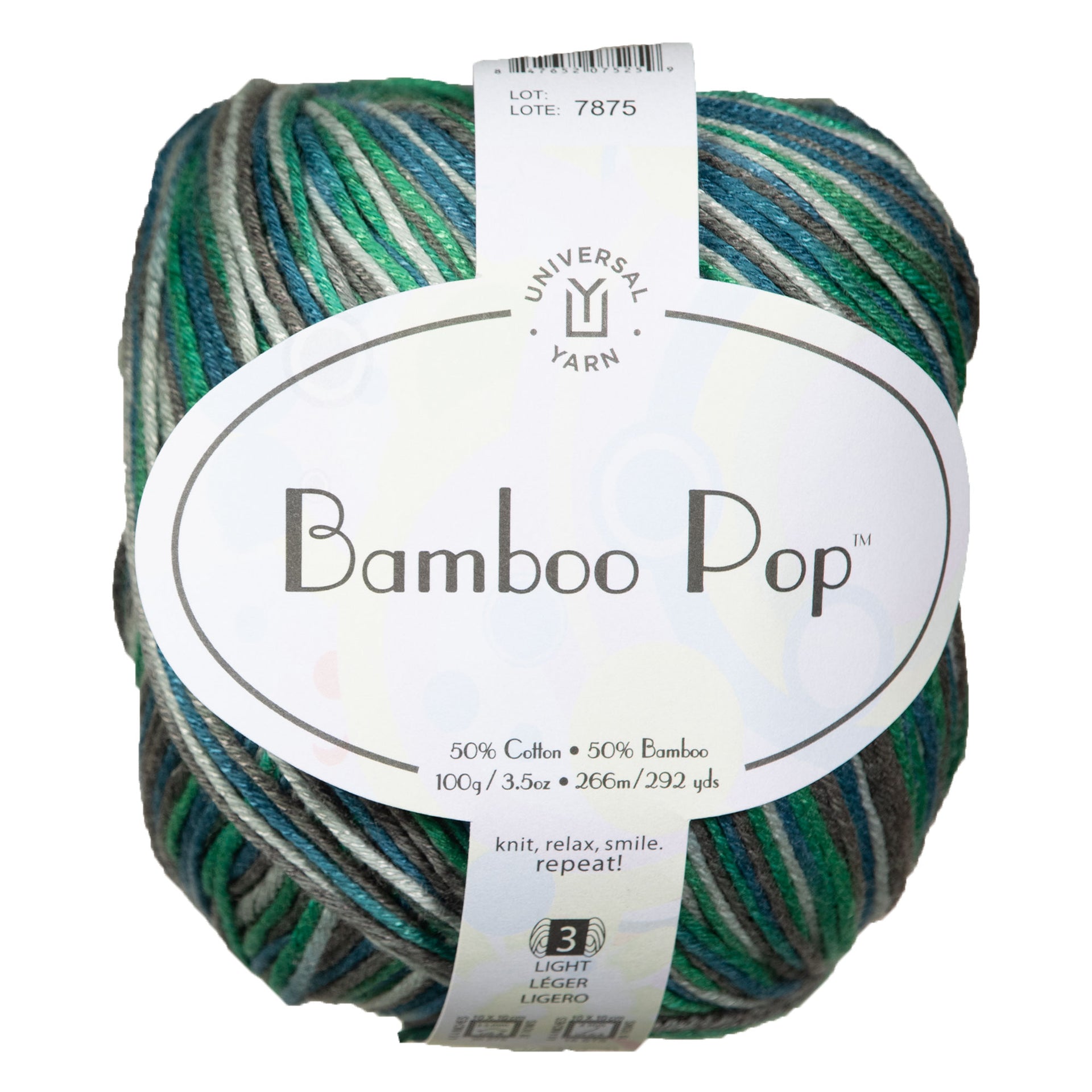 Universal Yarn Bamboo Pop Yarn - 222 Earth Science - Zoom Image
