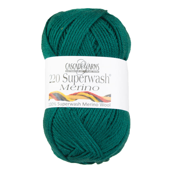 Cascade Yarns 220 Superwash Merino Yarn - 086 Antique Green - Zoom Image