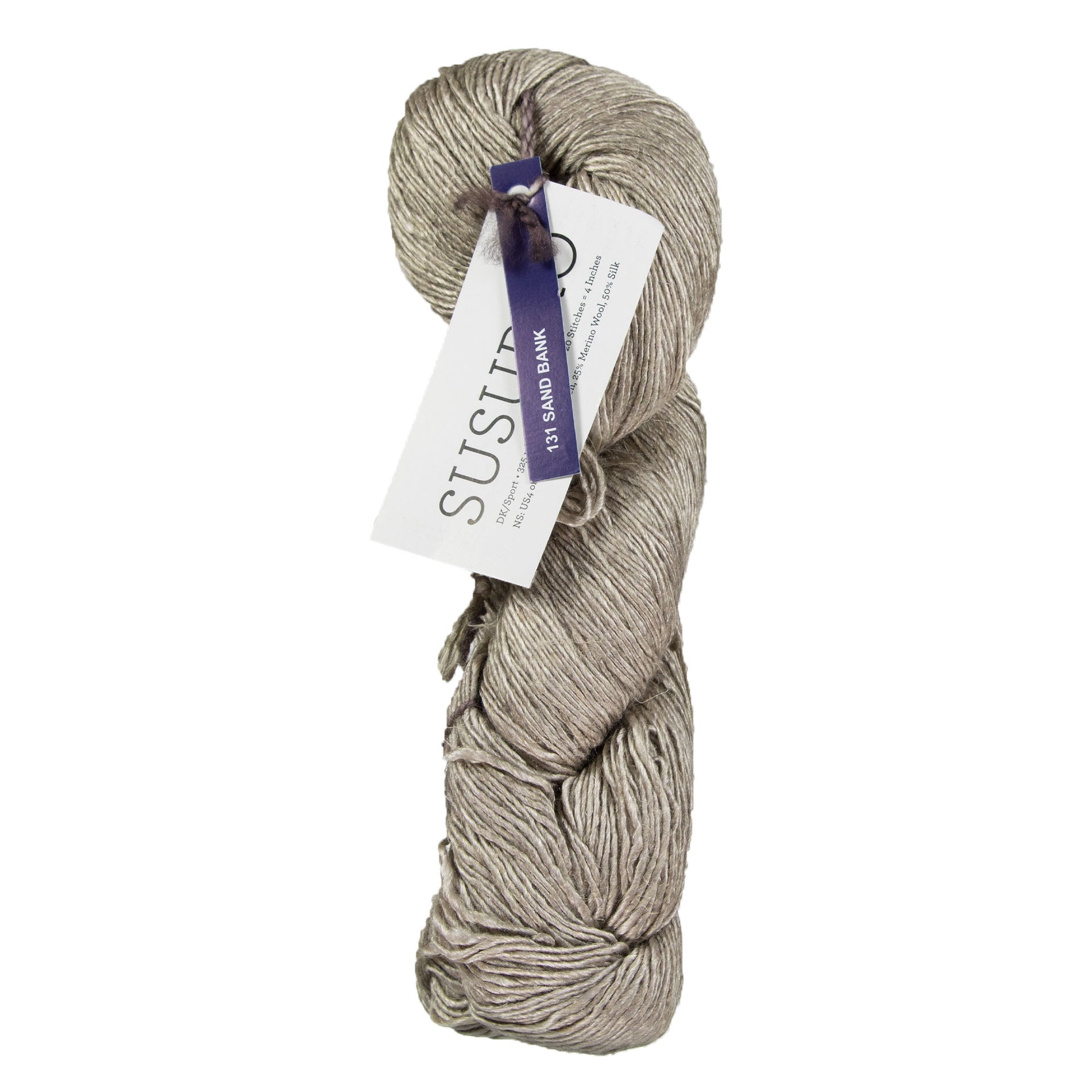 Malabrigo Susurro Yarn - 131 Sand Bank - Zoom Image

