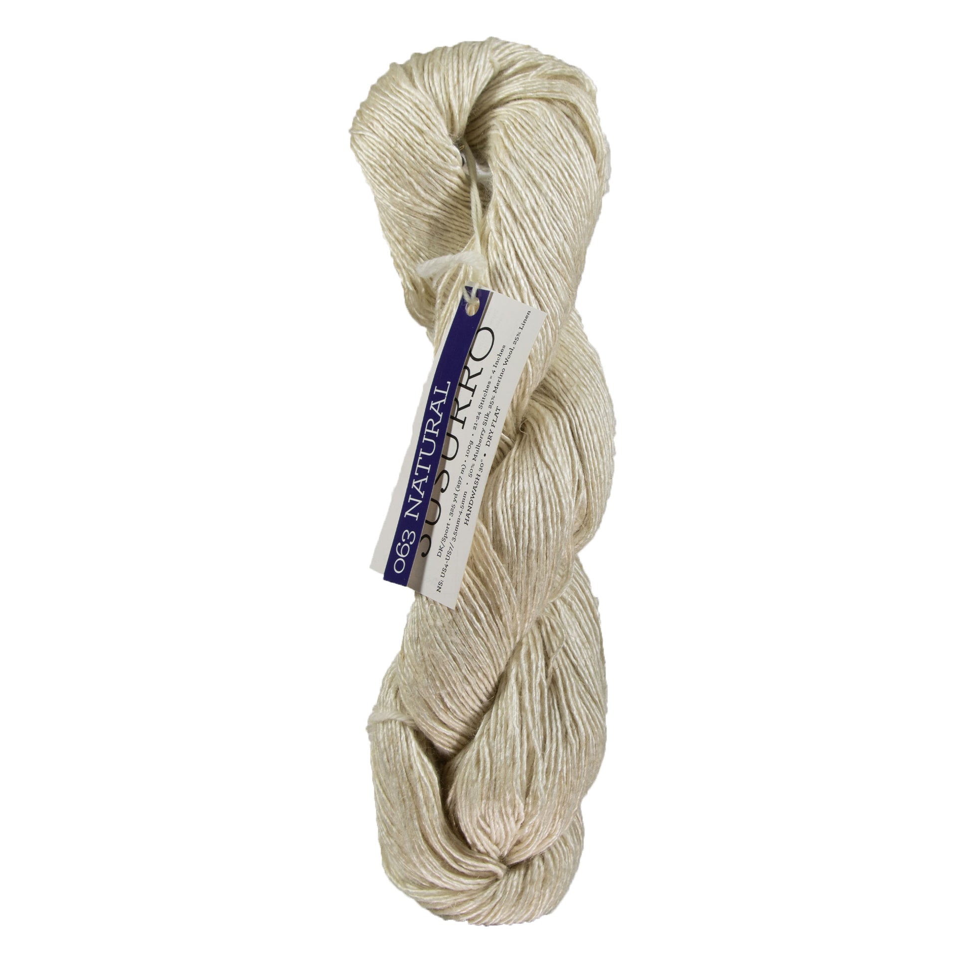 Malabrigo Susurro Yarn - 063 Natural - Zoom Image
