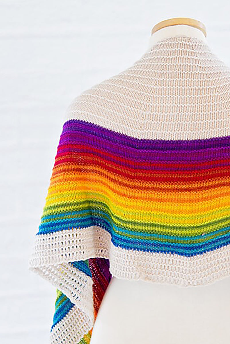 SweetGeorgia PDF Patterns - Rocky Mountain Shawl - PDF Download - Extra Image
