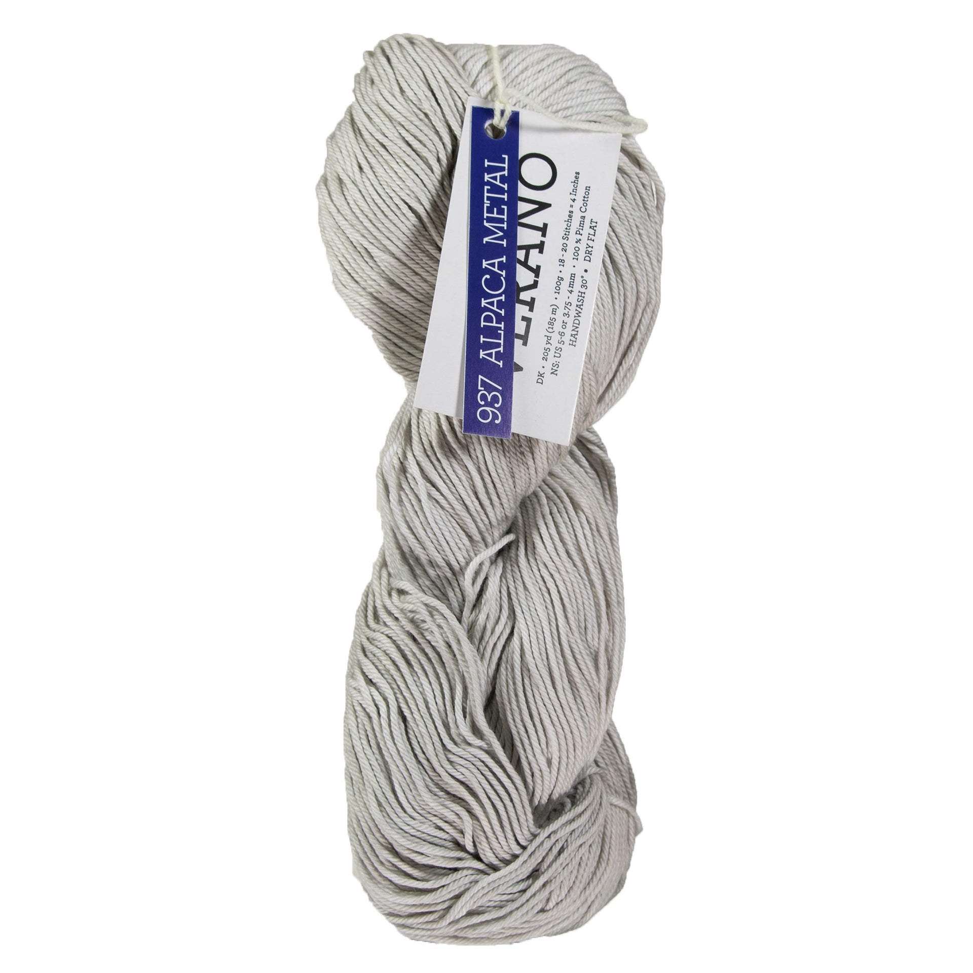 Malabrigo Verano Yarn - 937 Alpaca Metal - Zoom Image
