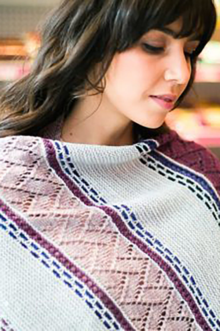 SweetGeorgia PDF Patterns - Sugar Pop Shawl - PDF Download - Extra Image