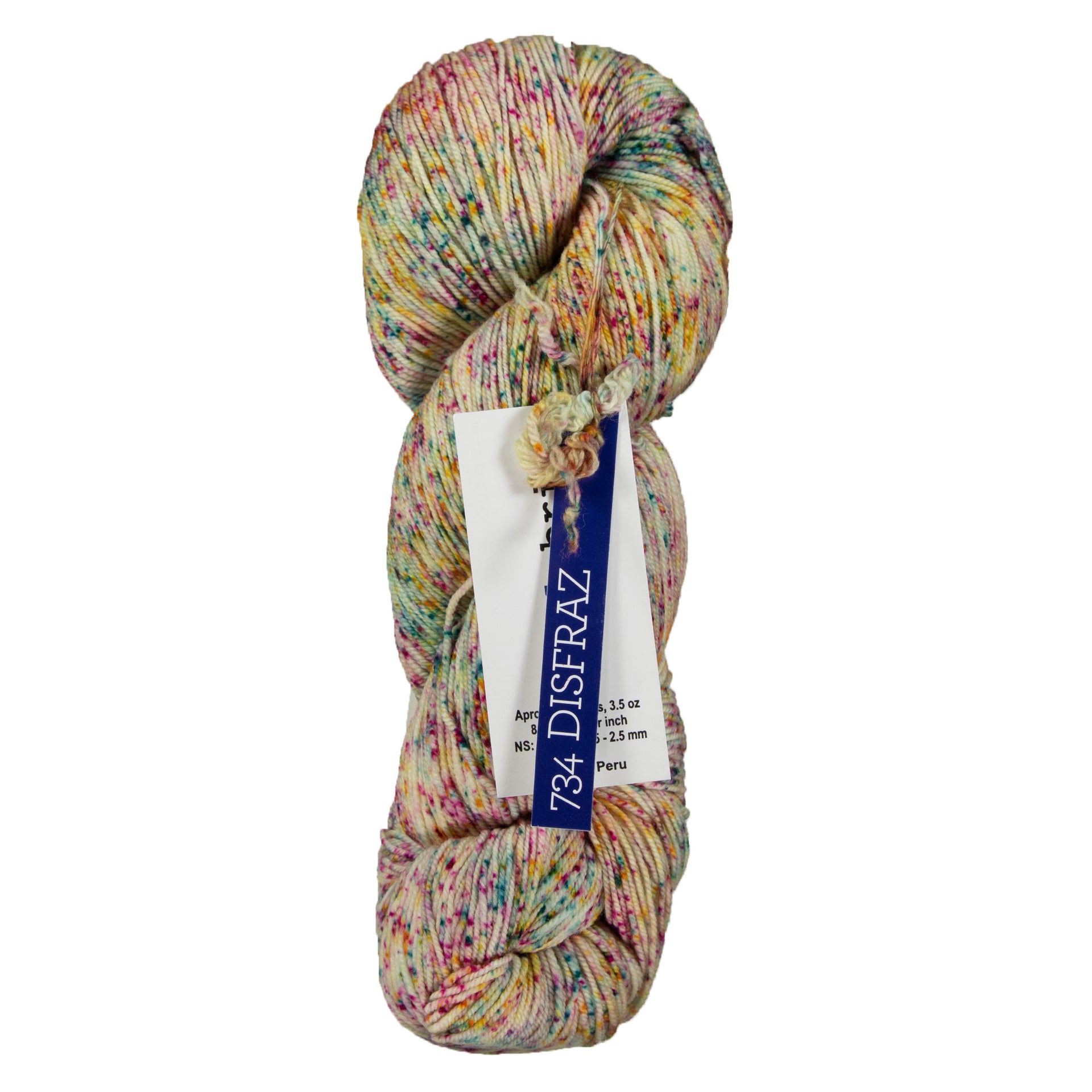 Malabrigo Sock Yarn - 734 Disfraz - Zoom Image
