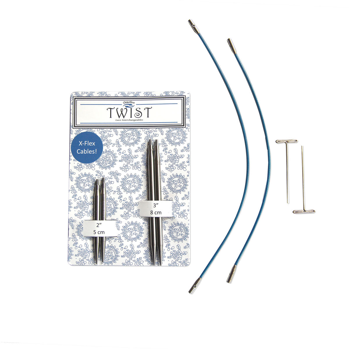 ChiaoGoo TWIST Interchangeable Short Tips Combo Pack Needles - US 7 (4.5mm) - Extra Image
