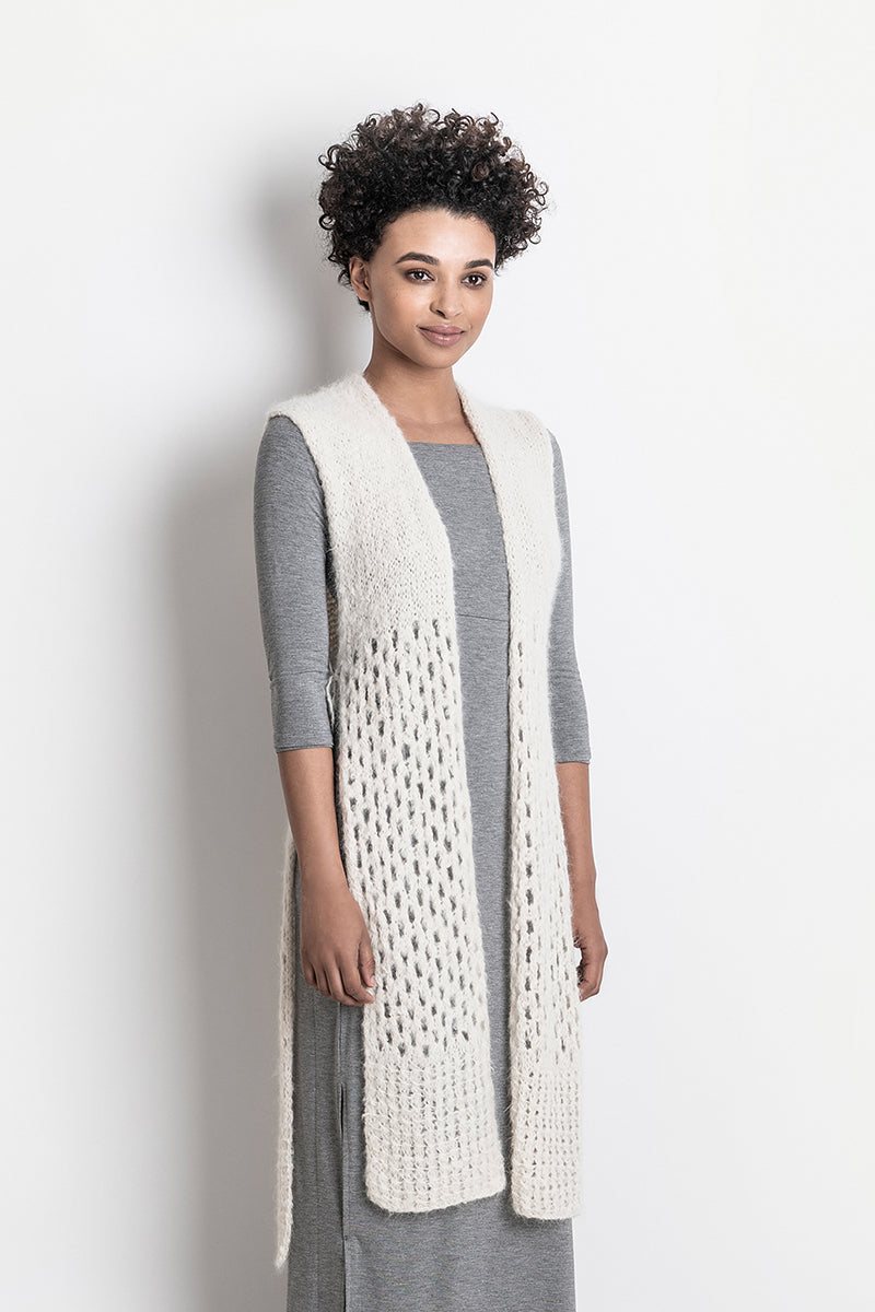 Blue Sky Fibers The Classic Collection Patterns - Vestido Wrap - PDF Download - Extra Image
