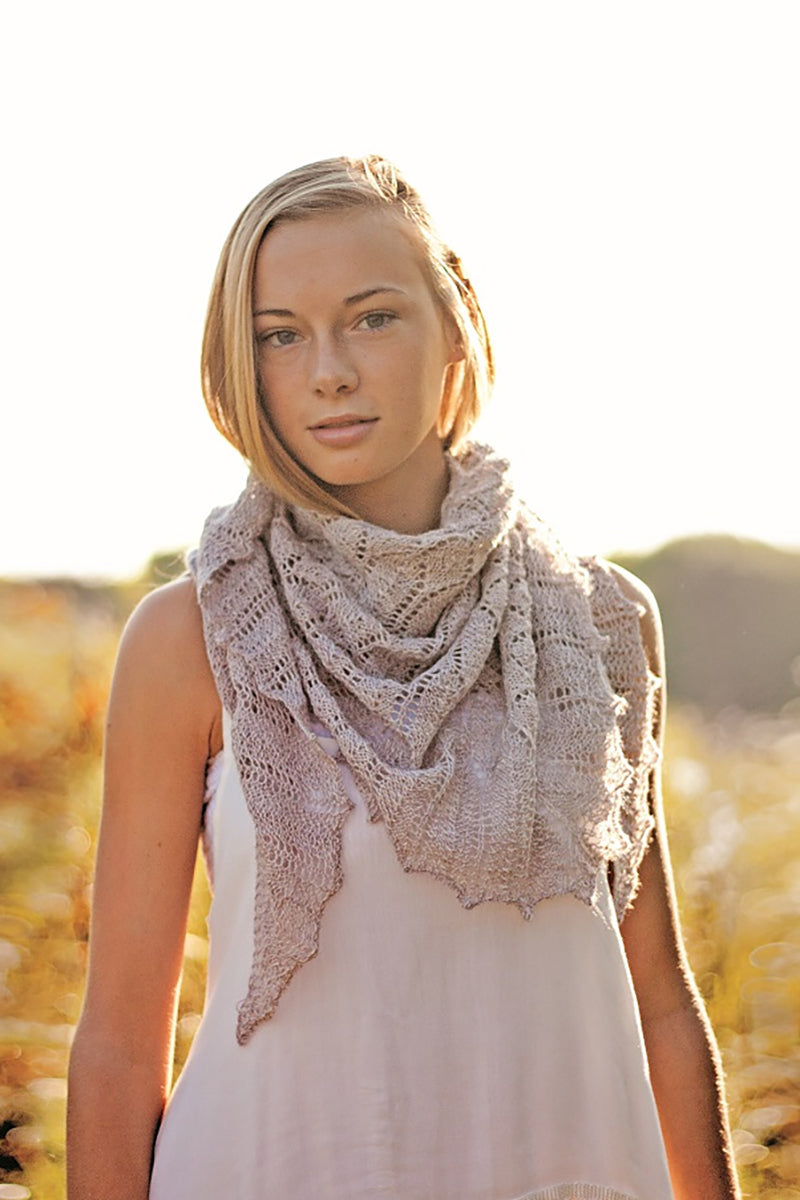 Malabrigo Book 12: Elements Patterns - Rafaga Shawl - PDF Download - Extra Image

