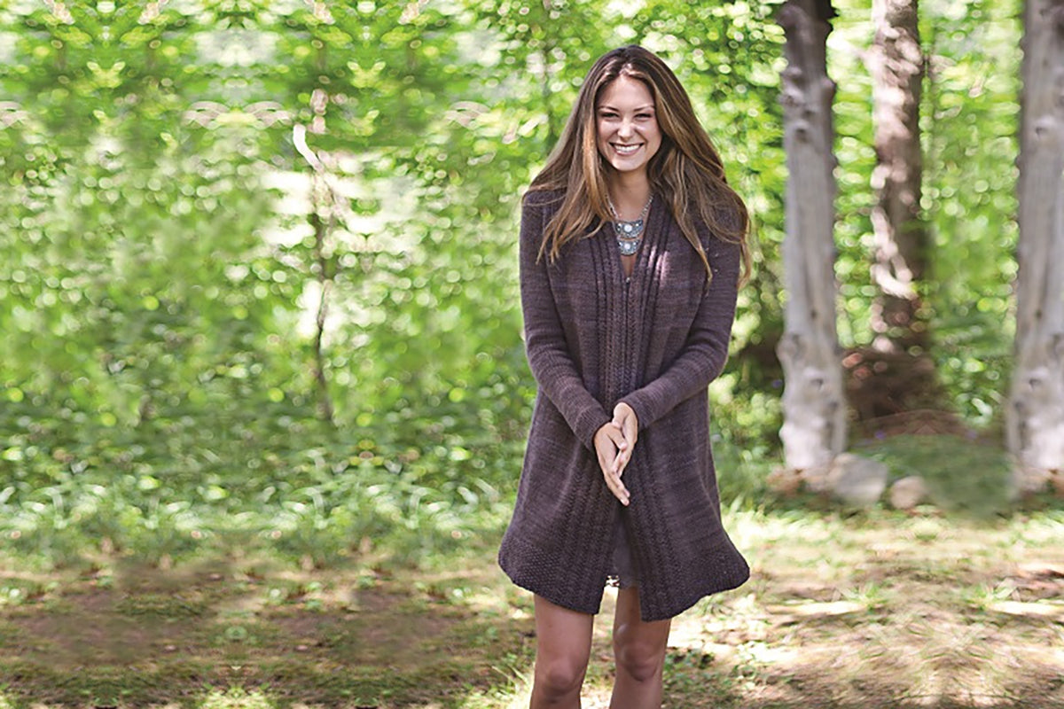 Malabrigo Book 12: Elements Patterns - Terreno Cardigan - PDF Download - Extra Image
