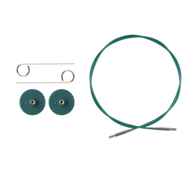 Knit Picks Green Nylon Interchangeable Knitting Needle Cable - 24"