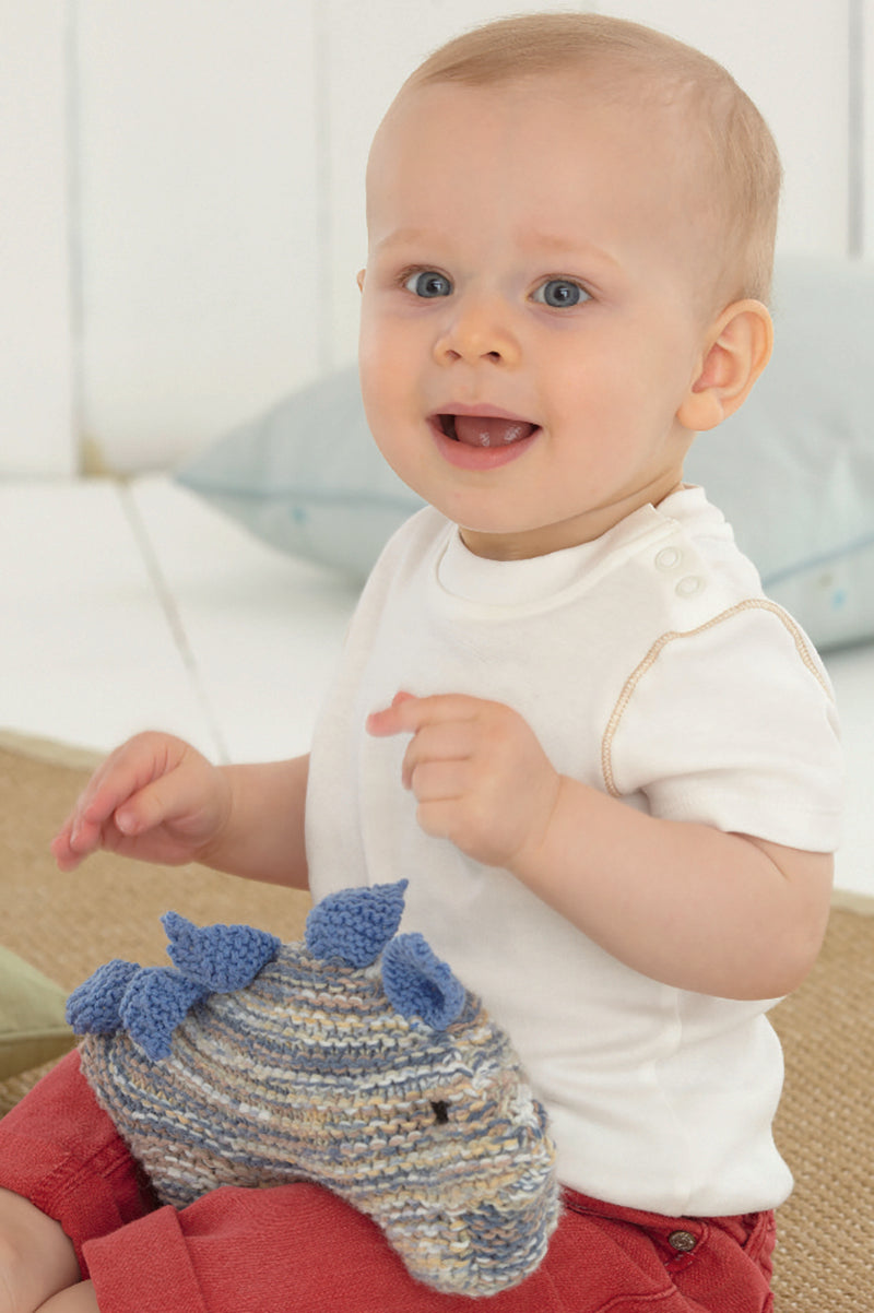Sirdar Snuggly Baby Crofter DK Patterns - 4632 Dinosaur - PDF Download - Extra Image
