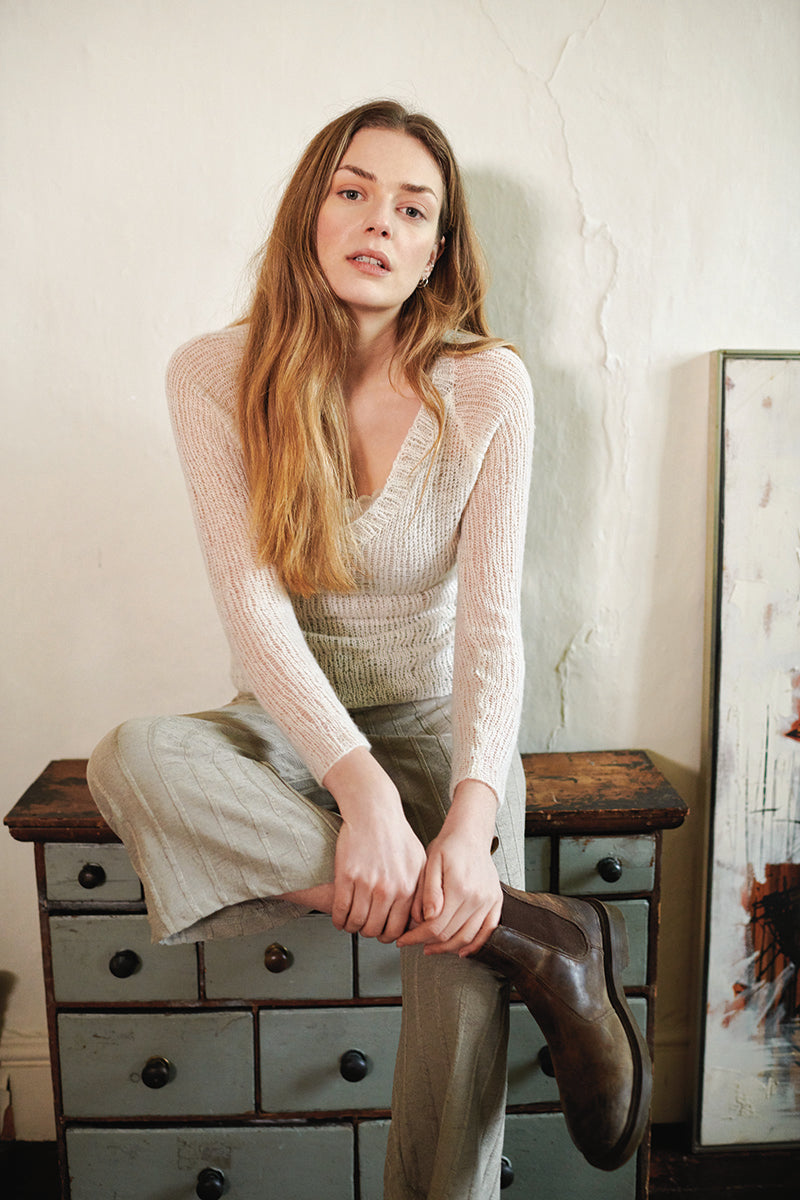 Rowan Mag 66 Rowan Focus - Natural Fibres Patterns - Breath - PDF Download - Extra Image
