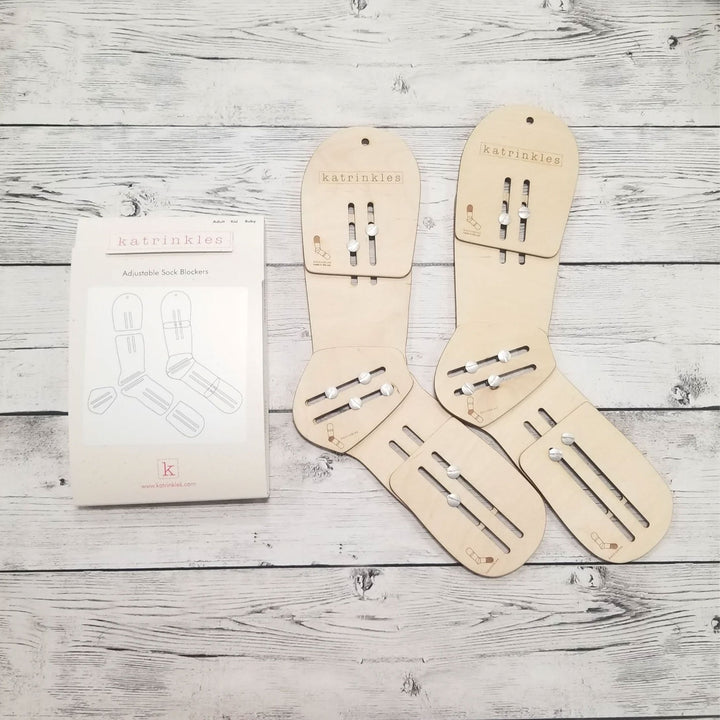 Katrinkles Tools - Adjustable Sock Blockers - Zoom Image