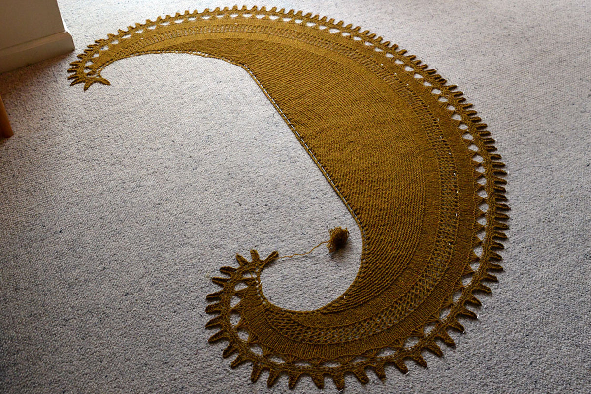 Xandy Peters Patterns - Solarita Shawl - PDF Download - Extra Image