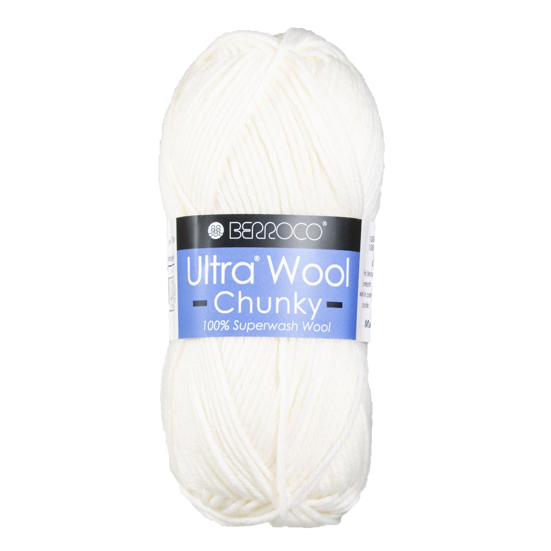 Berroco Ultra Wool Chunky Yarn - 4300 Snow - Zoom Image
